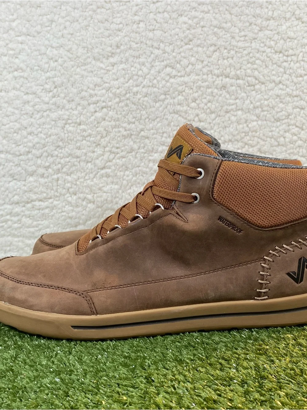 Forsake 'Phil' Waterproof Mid Top Hiking Sneakers Mens Size 13 Lace Up Brown